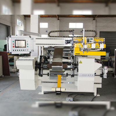 Otomatik Bakır Folyo Sarma Makinesi Servo Motorlu PLC Kontrolü