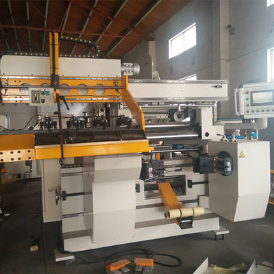 Elektrikli Film Reaktörü Bakır Folyo Sarma Makinesi PLC Kontrol Programlanabilir