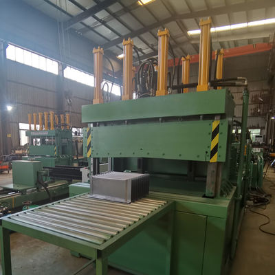 Trafo Yağı Tankı İçin Otomatik Oluklu Fin Şekillendirme Makinesi
