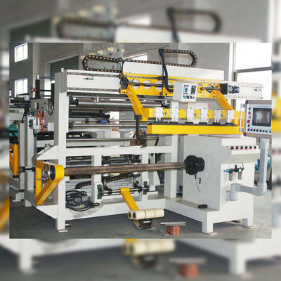 PLC Kontrol Trafo Folyo Sarma Makinesi 1200mm Genişlik Bakır Şerit