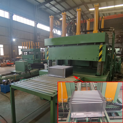 Trafo Yağ Tankı Kabuğu Oluklu Fin Şekillendirme Makinesi Ekipmanı Otomatik