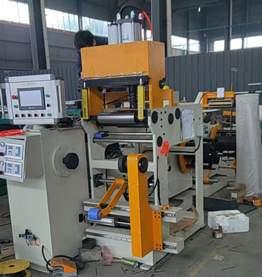 Folyo Sac Sarıcı Kuru Trafo Folyo Sarma Makinesi Soğuk Basınçlı Kaynak