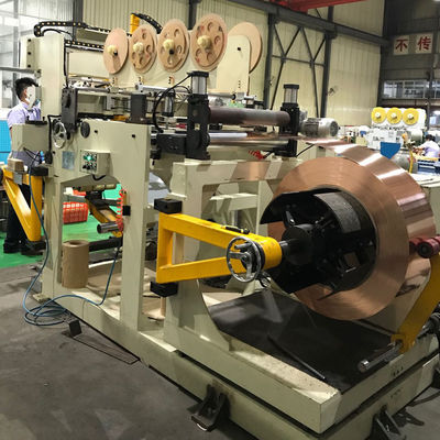 Trafo Yapımı İçin Otomatik Folyo İletken Bakır Folyo Sarma Makinesi