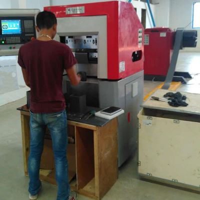 Tek çekirdekli silikon çelik kesme makinesi Otomatik iki çekirdekli makine