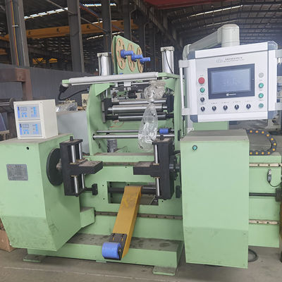 Otomatik reaktör folyo sarma makinesi PLC kontrolü Bakır folyo sarma makinesi