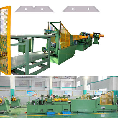 Step Lap Silikon Çelik Kesme Makinesi Transformer Core Cut To Length Line