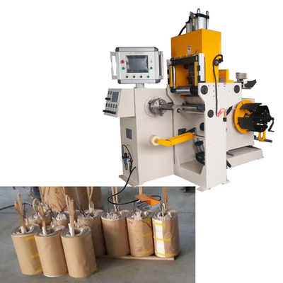 Soğuk baskı kaynak bakır folyo sarmaşık döküm reçine transformatör folyo sarma makinesi