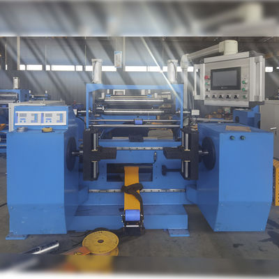 Otomatik Reaktör Bobin Dolaşım Makinesi PLC Kontrol Bakır Folyo Dolaşım Makinesi