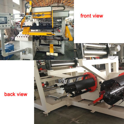 Çapraz Genişliği 600mm dökme reçine dönüştürücü folyo sarma makinesi
