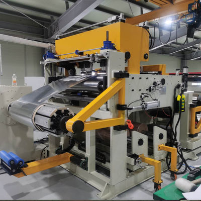 Soğuk basınçlı kaynaklı folyo plaka sargı Transformer folyo sargı makinesi