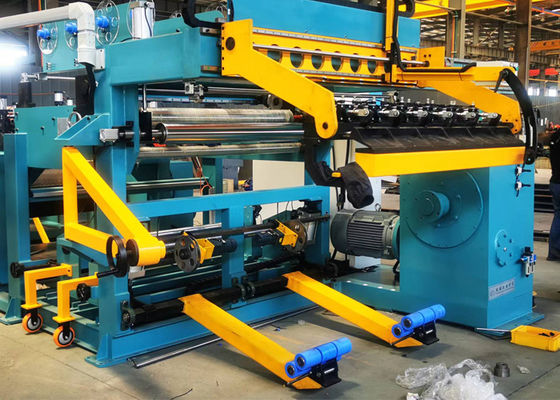 İki Foil Decoilers TIG kaynak LV Transformer Foil sarma makinesi