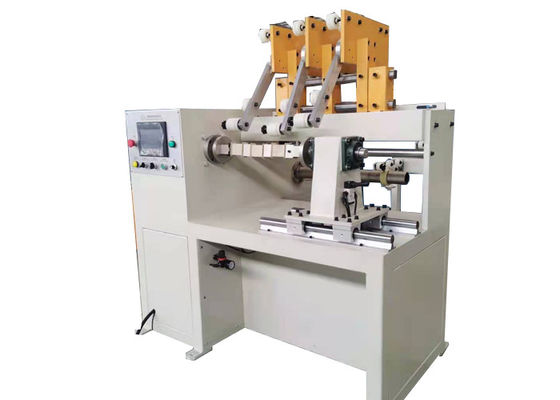 Üç başlı kablo yuvarlayıcı otomatik transformatör bobin yuvarlama makinesi