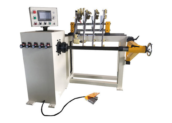 Döner ve Düz Kablo Boyutu için Otomatik 4 Başlı Bakır Tel Dolama Makinesi Ø0.3mm 4.0mm