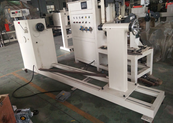 Pratik Yarım Otomatik Yağa Batırılmış Transformör Bobin Dolaşım Makinesi 40x40mm Dolaşım Çubuğu ve 0 200rpm Dolaşım Hızı