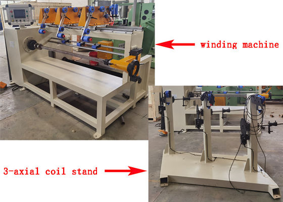 3 başlı otomatik bobin sarma makinesi bakır veya alüminyum tel sarma için bakır tel sarma makinesi