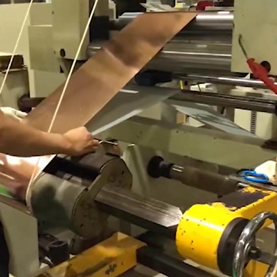 Otomatik Film Folyo Makinesi Bakır Folyo Sarma Makinesi