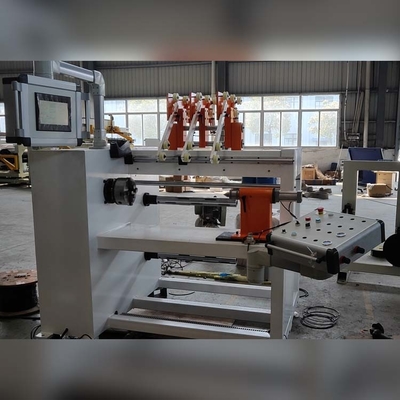 Üç Kafalı CNC Sarma Ekipmanı Otomatik Bobin Sarma Makinesi