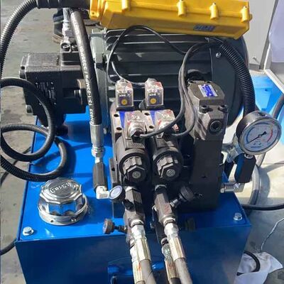 8000kg Maksimum Kapasiteli Hidrolik İstasyonlu ve 850mm Çalışma Yüksekliğine Sahip Transformatör Çekirdek İstifleme Masası