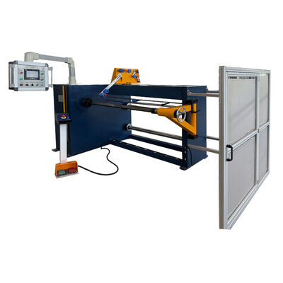 7.5kw Motor Transformatör Bobin Sarma Makinesi, 40x40mm Şaft ve 1200mm x 800mm x 1500mm Boyutlu