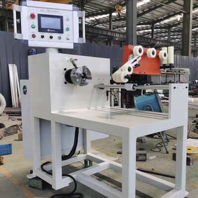900mm Merkez Yüksekliği ve 2.2KW Sarım Motorlu Otomatik Transformatör Bobin Sarma Makinesi (Bakır ve Alüminyum Teller İçin)