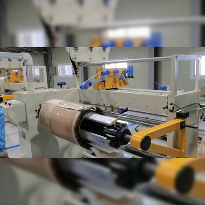 900mm Mil Yüksekliği ve 1000mm Sarım Genişliğine Sahip 5.5KW Sargı Motorlu Transformatör Bobin Sarma Makinesi