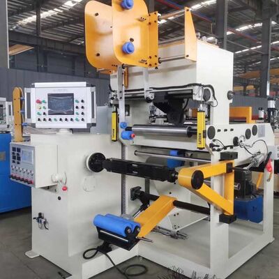 500 mm Foil İletici Kimliği, 26 rpm İletişim Hızı ve Endüstriyel Uygulamalar için Bakır veya Alüminyum İletici ile Transformer Foil Winding Machine