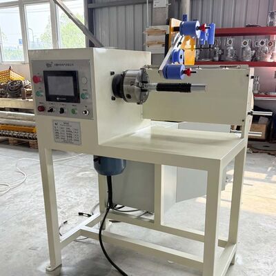 1000 mm Merkezi Yüksekliği, 4 Çene Çak ve hassas sarma için 9999.99 Sayım Arası ile Transformer Coil Dolaşım Makinesi