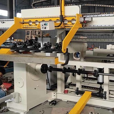 Transformör folyo sarma makinesi, iki parça dekolye, TIG kaynak ve verimli malzeme işleme için 22kw sarma gücü ile