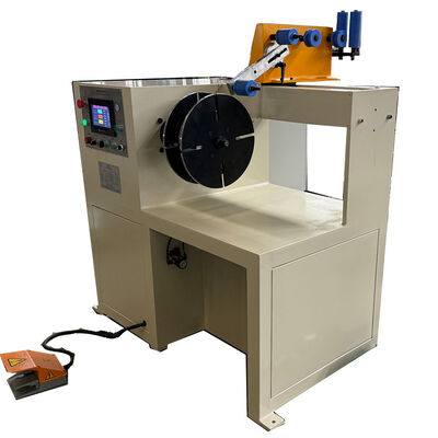 2.2kw Güçte, 400rpm Sarma Hızında, Acil Durdurma Güvenlik Özelliğine Sahip Otomatik Trafo Bobin Sarma Makinesi
