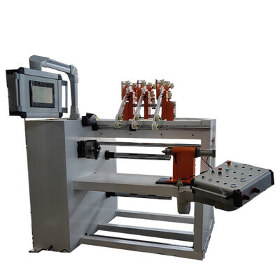 4 çene çubuğu ve 400 mm çaplı Transverse Genişliği ile 3 Kablo Rehberi Transformer Bobin Dolaştırma Makinesi