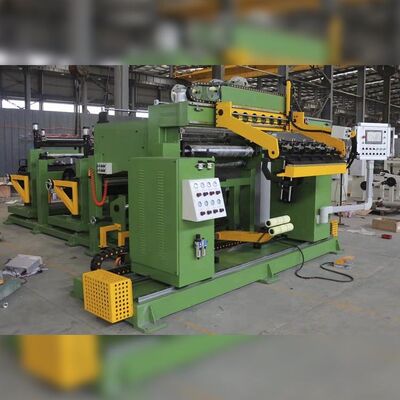Otomatik Foil sarma makinesi 22kw sarma gücü ile 0.2-2.0mm Cu Foil ve PLC Kontrol Sistemi için