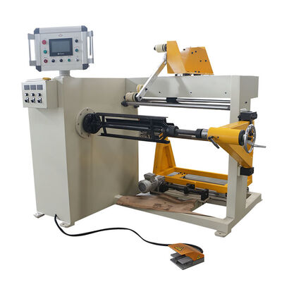 800 mm sarma genişliği Bakır ve Alüminyum tel için PLC kontrolü ile otomatik bobin sarma makinesi