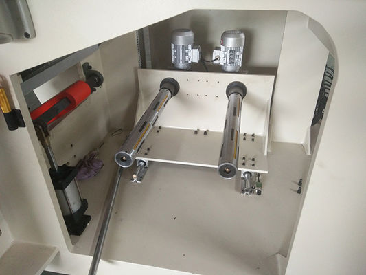 İki Servo Motor Sürüş Reaktörü Bakır Folyo Sarma Makinesi İki Mandren TIG Kaynağı