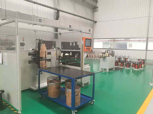 Tel Sarıcı Elektrikli 3 Kw Motor Bobini Sarma Makinesi 1400mm Yükseklik