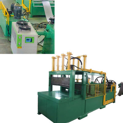 Otomatik Trafo Oluklu Fin Şekillendirme Makinesi 1600mm Genişlik Şerit