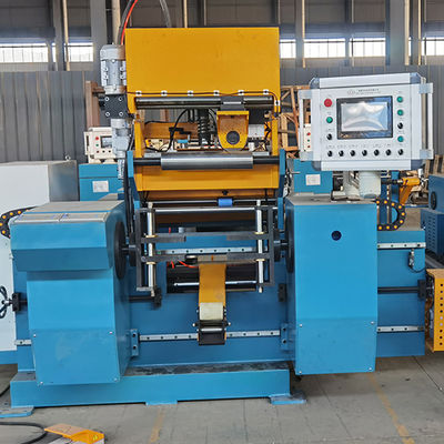 Reaktör Yapımı İçin Soğuk Kaynak Bakır Folyo Sarma Makinesi