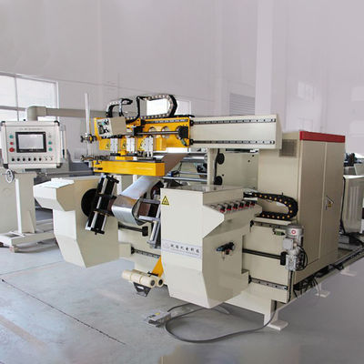 İki Servo Motor Tahrikli Bakır Folyo Sarma Makinesi Reaktör Bobini Yapımı