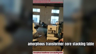 Amorf Transformör Çekirdek Yükleme Masası