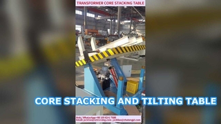 Transformatör çekirdek istifleme tablosu FZT-3T