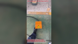Yarı Otomatik Transformör Bobin Dolaştırma Makinesi